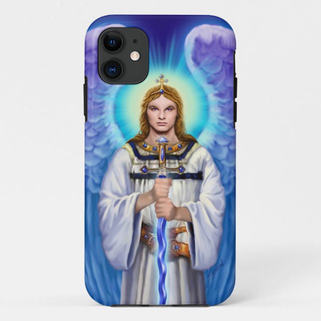 Archangel Michael iPhone Case (Back)