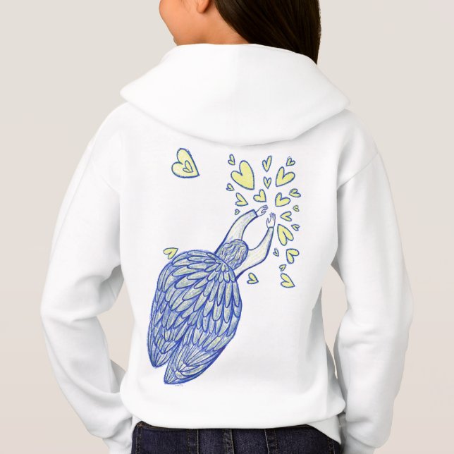 Archangel Michael Love & Support Sweat - shirt à c (Dos)