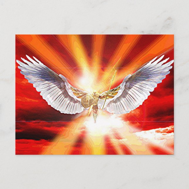 Archangel Michael Postcard (Front)