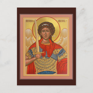 Archangel Michael Prayer Card