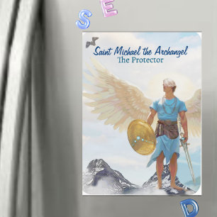 Archangel Michael Protection Angel Courage Saint Magnet