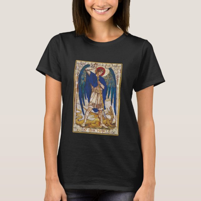 Archangel Michael Saint T-Shirt (Front)