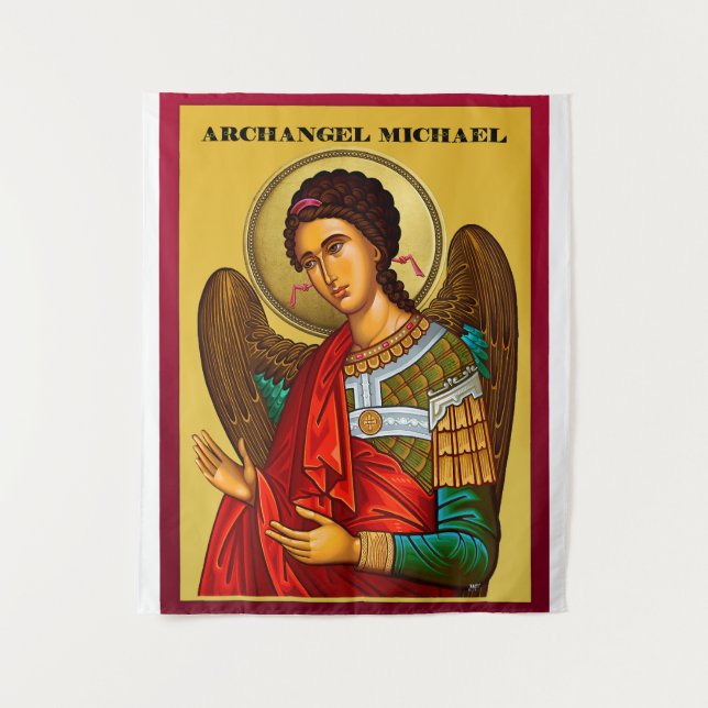 Archangel Michael Tapestry (Front)