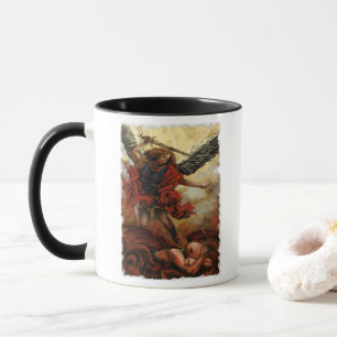 Archangel Michael with Devil  Mug