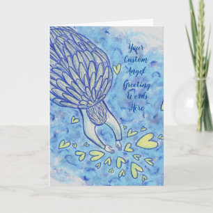 Archangel Michael's Support Custom Greeting Cards