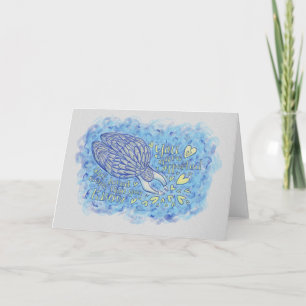 Archangel Michael's Support Custom Greeting Cards