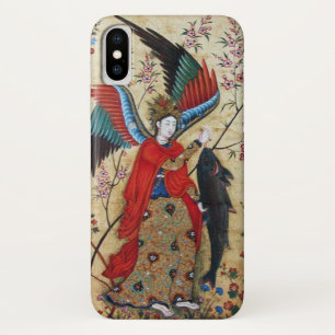 ARCHANGEL RAPHAEL AND FISH PARCHMENT Case-Mate iPhone CASE