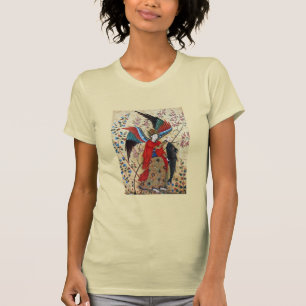 ARCHANGEL RAPHAEL AND FISH PARCHMENT T-Shirt