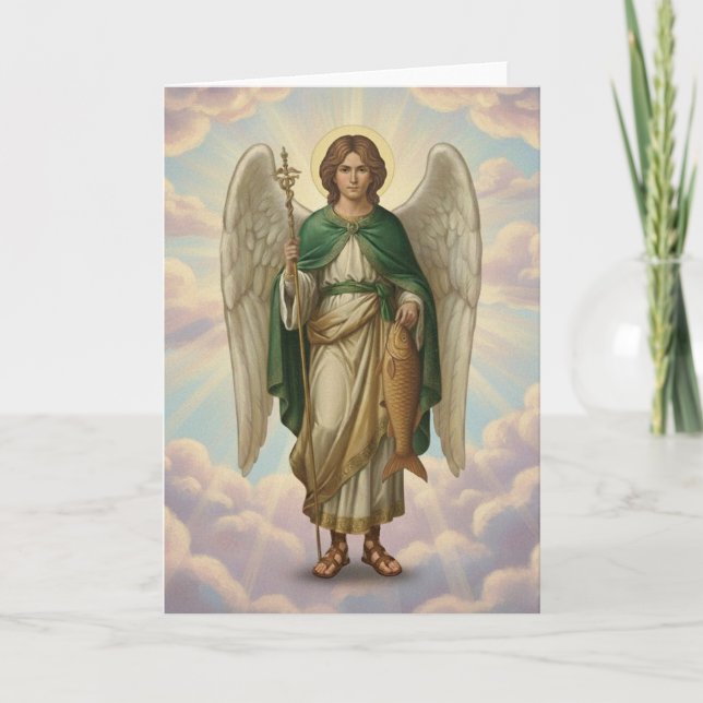 Archangel Raphael Angel Card (Front)