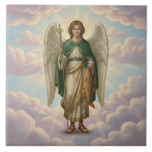 Archangel Raphael Angel Tile