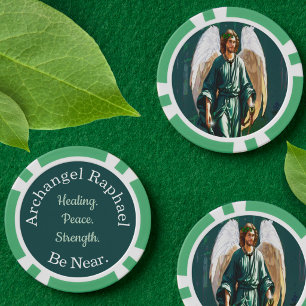 Archangel Raphael “Be Near” Healing Prayer Token
