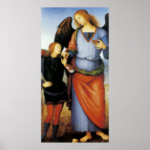 Archangel Raphael with Tobias Poster