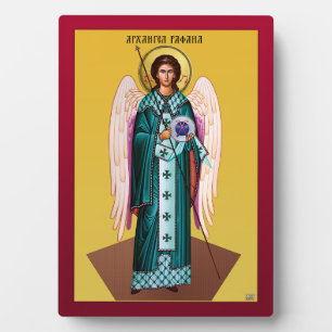 Archangel Raphaile Plaque
