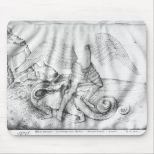 Archangel St. Michael, c.1450 Mouse Pad