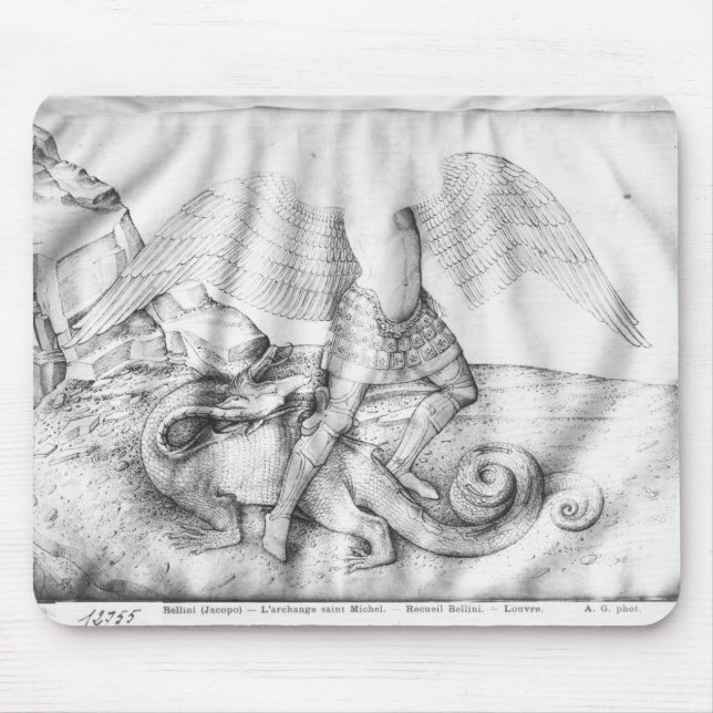 Archangel St. Michael, c.1450 Mouse Pad (Front)