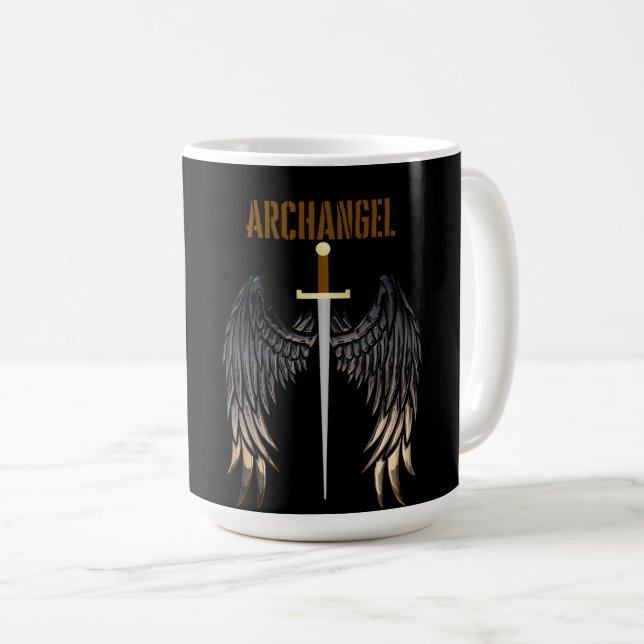 ARCHANGEL SWORD  COFFEE MUG (Front Right)