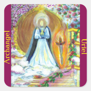 Archangel Uriel Stickers