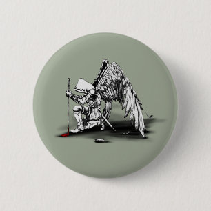 ArchAngel Warrior 2 Inch Round Button
