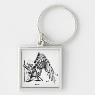ArchAngel Warrior Keychain