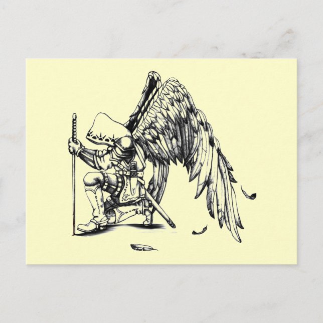 ArchAngel Warrior Postcard (Front)