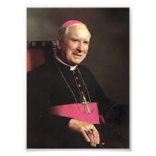 Archbishop Marciel Lefebvre Photo Print