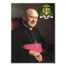 Archbishop Marciel Lefebvre with coat of arms