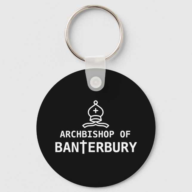 Archbishop of Banterbury Keychain (Front)