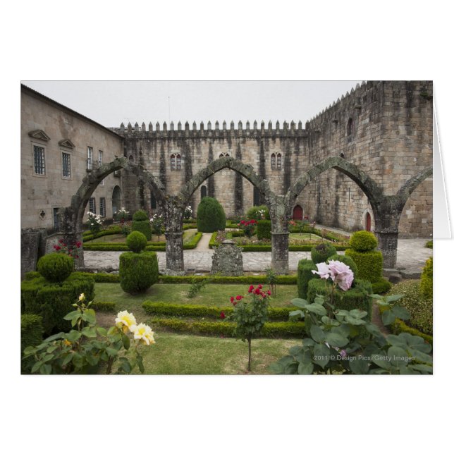 Archbishop Palace Of Braga With Garden (Front Horizontal)