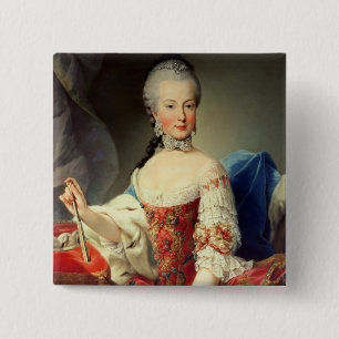 Archduchess Maria Amalia Habsburg-Lothringen 2 Inch Square Button