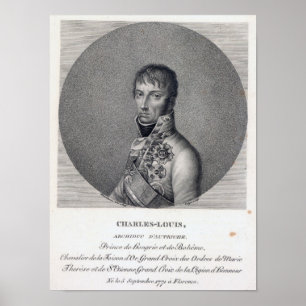 Archduke Charles of Austria Poster
