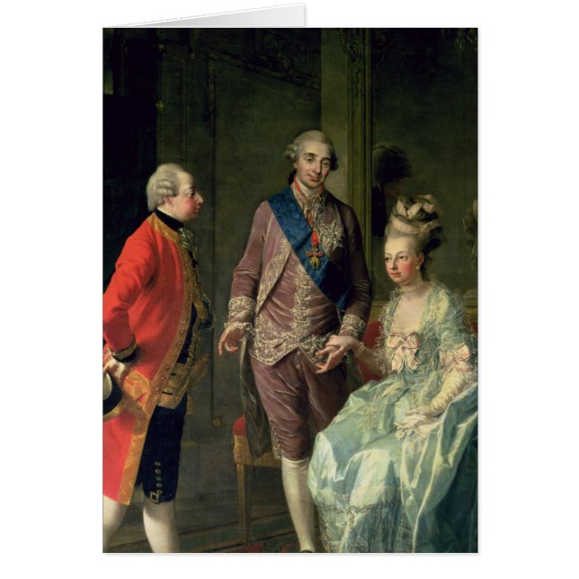 Archduke Maximilian Franz visiting Marie (Front)