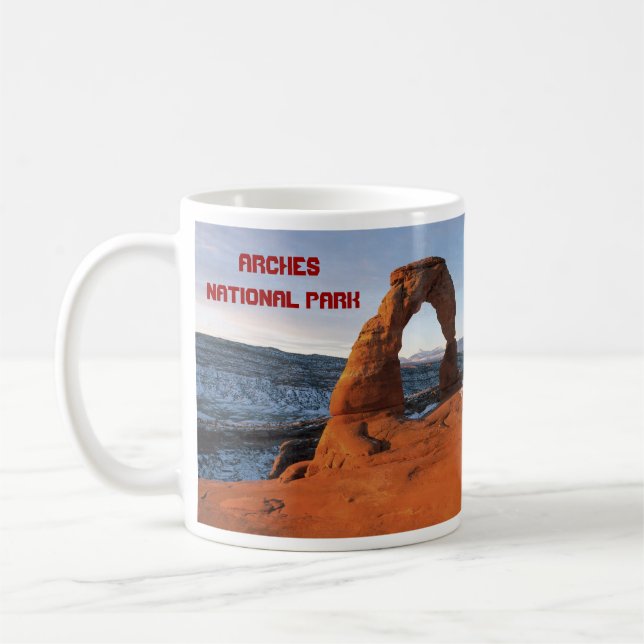 Arche délicate, Arches Parc National Mug (Gauche)