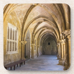 Arched Cathedral Cloister Hallway Coaster