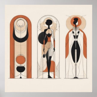 Arched Forms — Geometric Feminine Wall Art