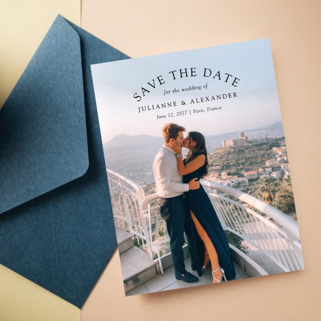 Arched Save the Date Photo Announcement (Creator Uploaded)