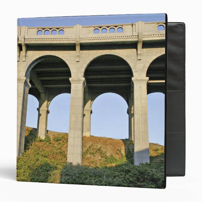 Arched supports Patterson Memorial Bridge Binder (Front/Inside)