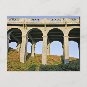 Arched supports Patterson Memorial Bridge Postcard