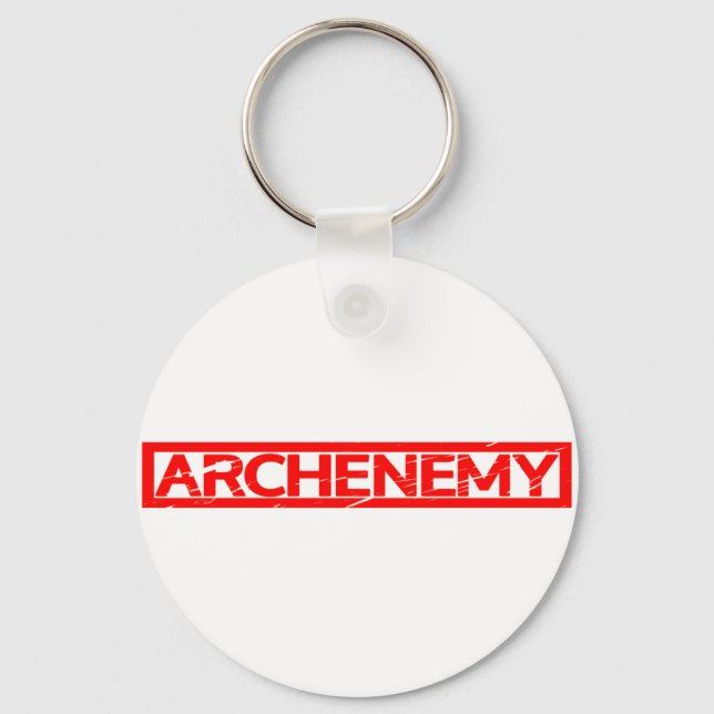 Archenemy Stamp Keychain (Front)