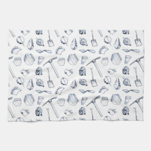 Archeological Fragments Tea Towel
