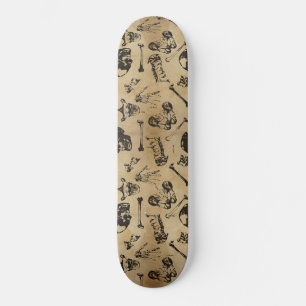 Archeologie de l'anatomie osseuse Skateboard