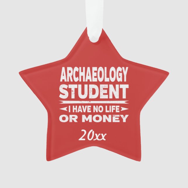 Archéologie Étudiant Pas de vie ou d'argent (devant)