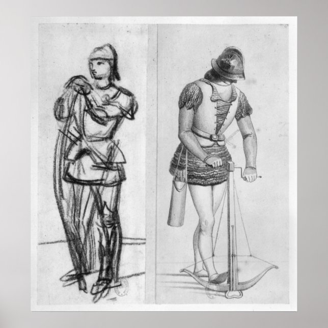 Archer and crossbowman poster (Front)