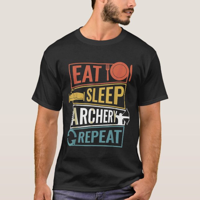 Archer Arrows Bow T-Shirt (Front)