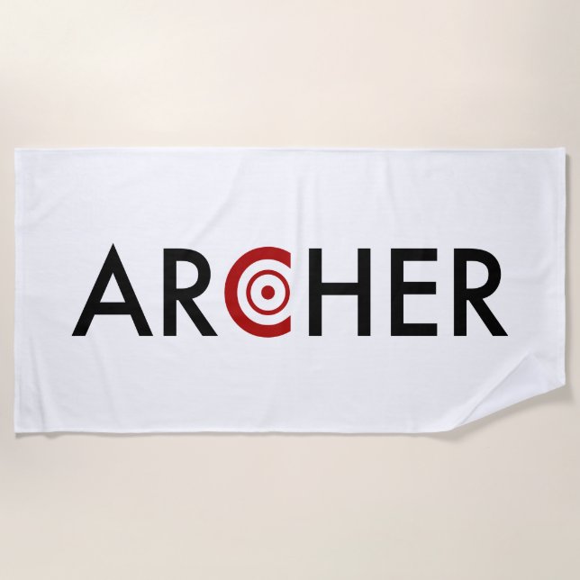 Archer Beach Towel (Front)