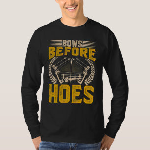 Archer   Bows Before Hoes Archery Crossbow T-Shirt