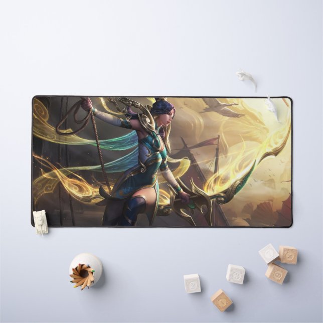 Archer Gaming Desk Mat | Ordinateur de bureau pers (Tableau pour enfants)