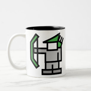 Archer in Green Two-Tone Coffee Mug