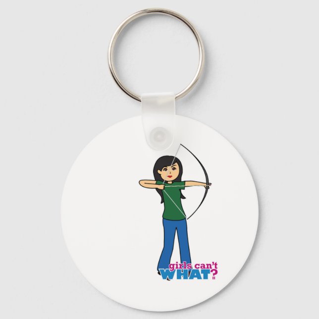 Archer - Medium Keychain (Front)