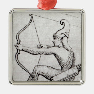 Archer Metal Ornament