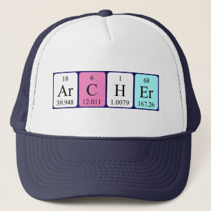 Archer periodic table name hat